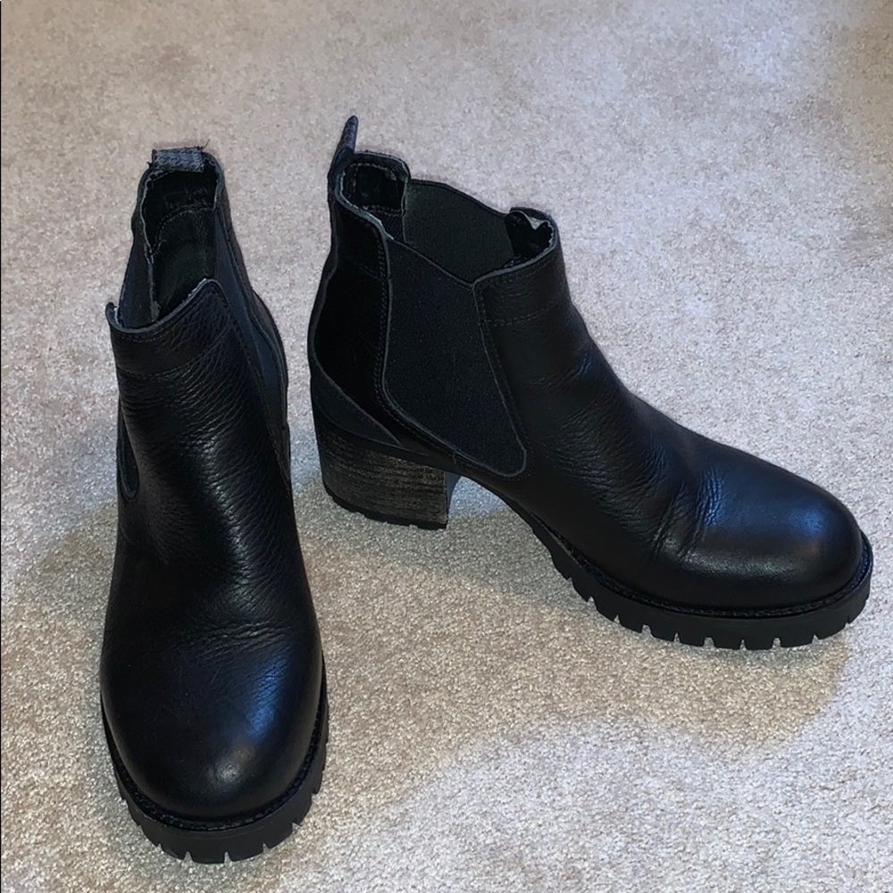 Black boots